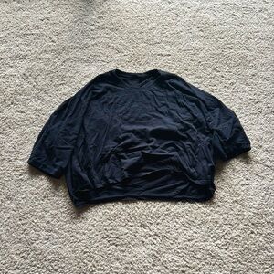 Gray Aerie Oversized Short Sleeve